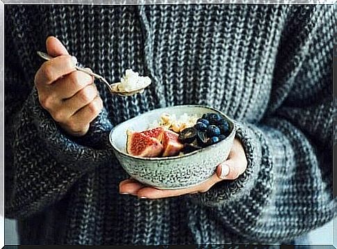 Rice and fig salad recipe.