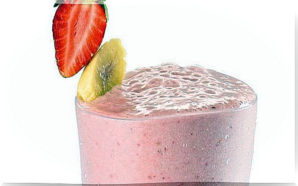 Fruit milkshakes.