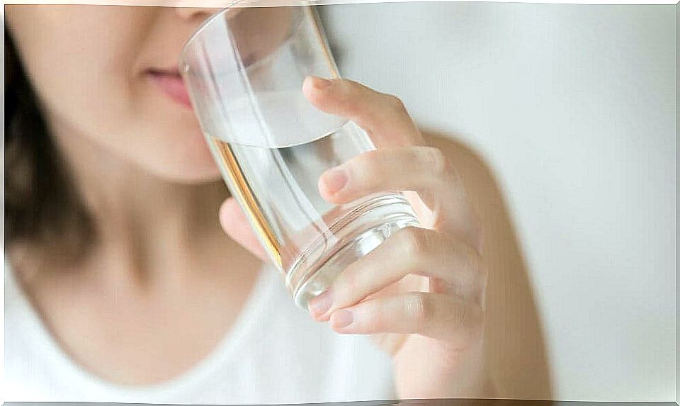 Drink water to be in good shape.