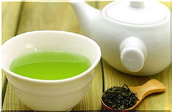 green tea to relieve inflammation of the liver and pancreas