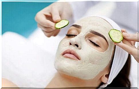 Cucumber mask 