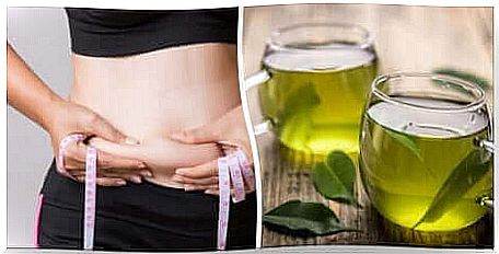 Green tea increases abdominal fat.