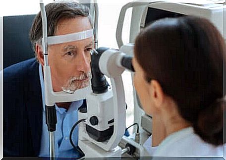 Ophthalmological examination. 