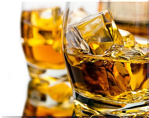 alcohol, responsible for fatty liver disease