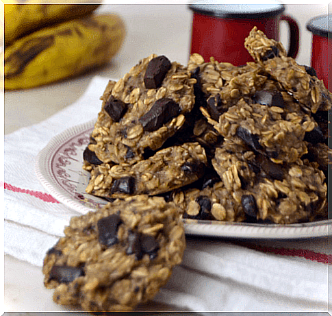 oatmeal and chocolate cookies